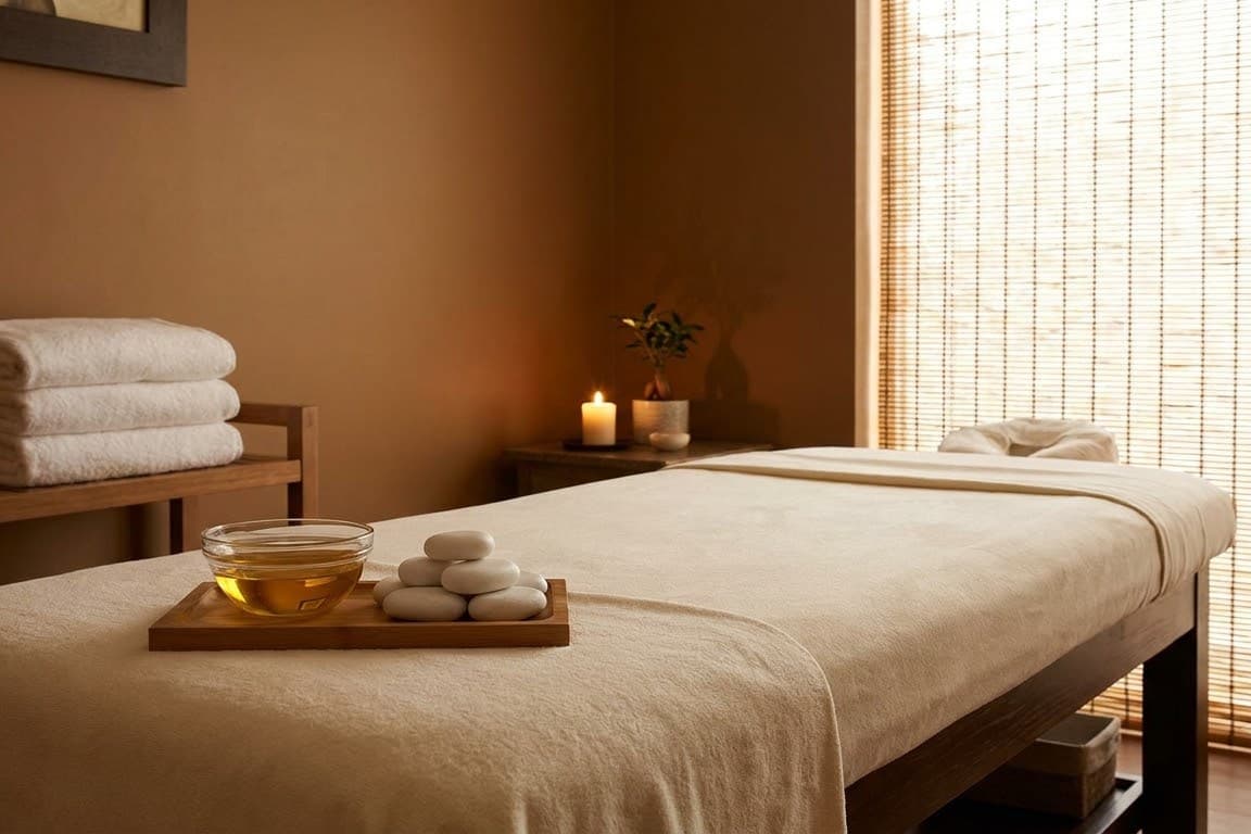 A quiet space for your head spa ritual